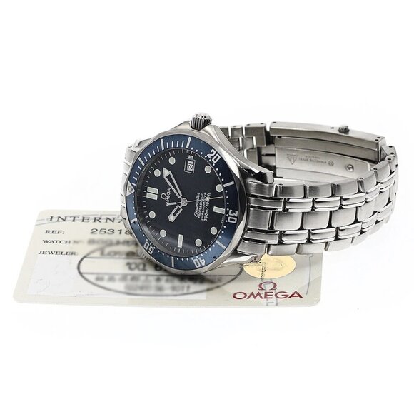 OMEGA Seamaster300 2531.80 Date Navy Dial Automatic Men's Watch_889012 - Picture 7 of 7